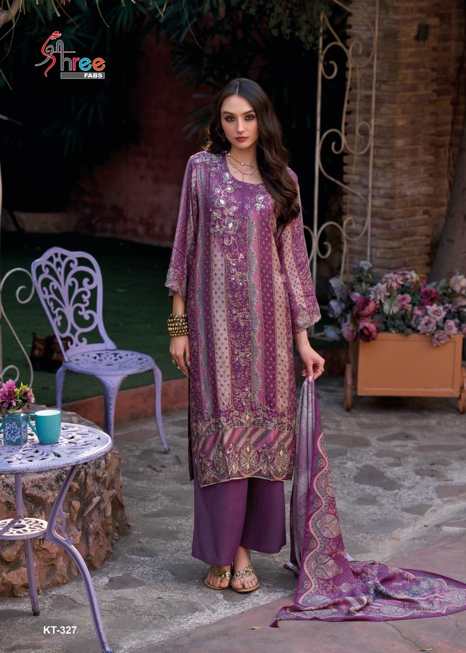 Shree fabs 327 catalog pakistani suits wholesale in india