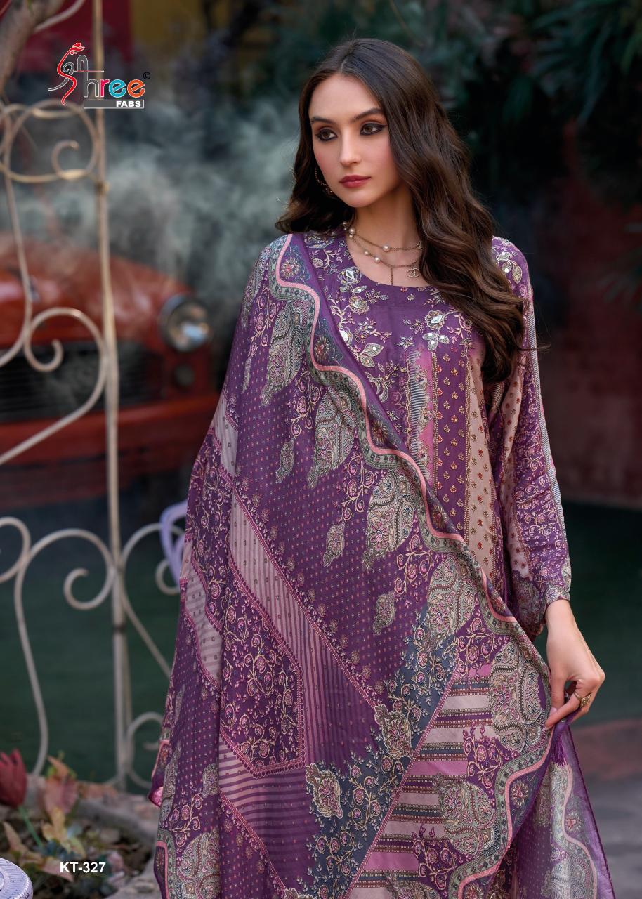 Shree fabs 327 catalog pakistani suits wholesale in india
