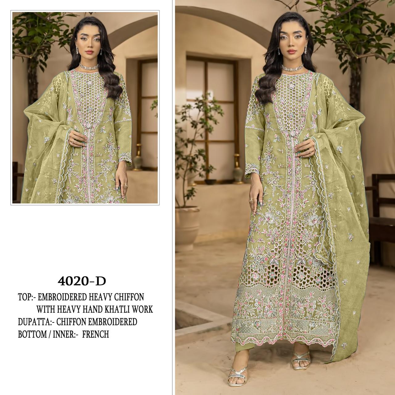 Shree fabs 4020 catalog pakistani suits wholesale in surat