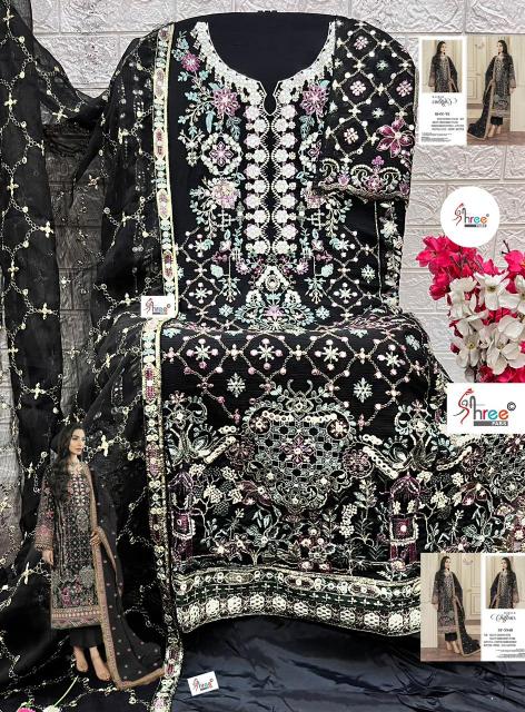 Shree fabs 5540 catalog pakistani suits shipping surat