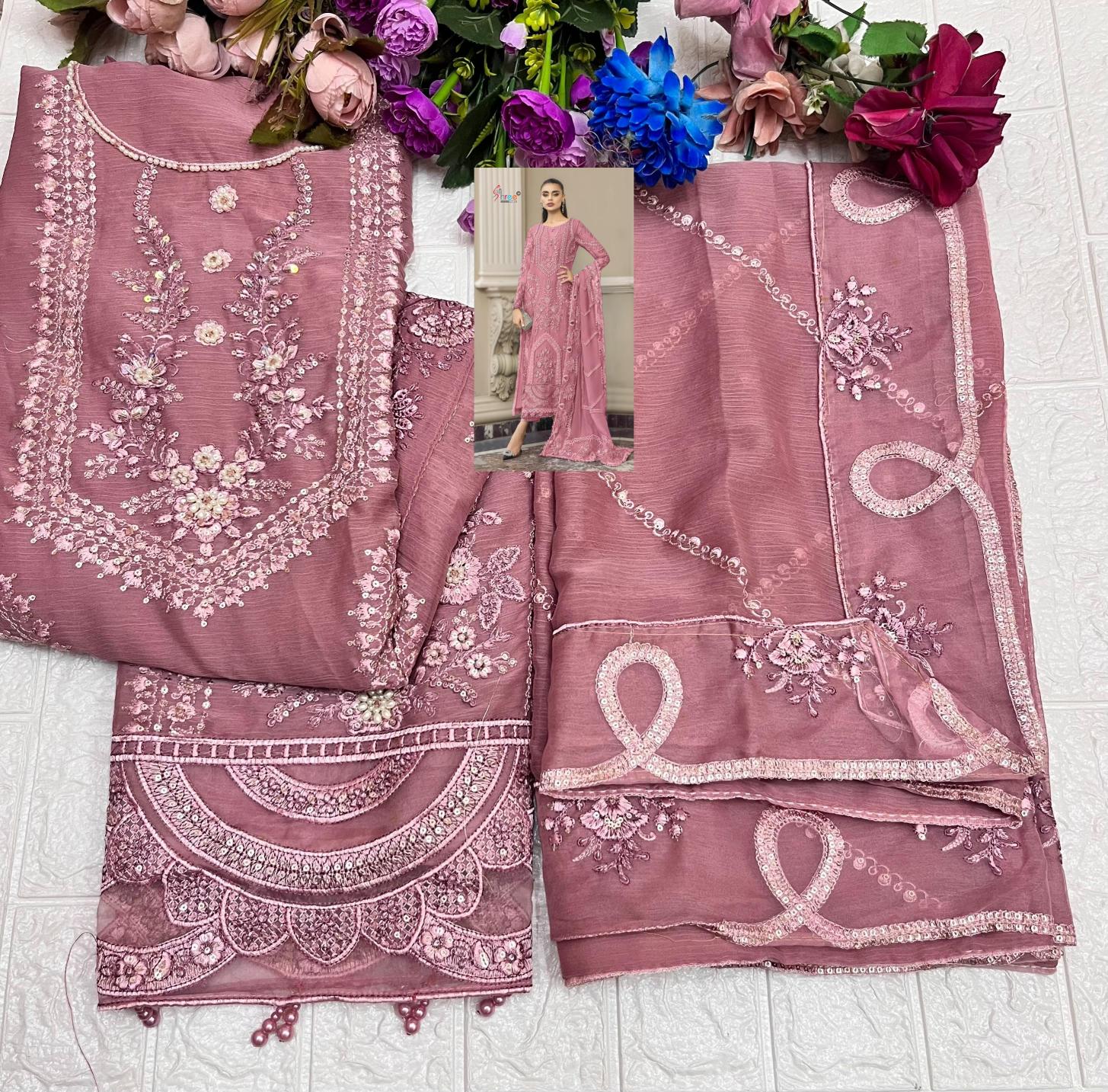 Shree fabs 5556 catalog wholesale pakistani suits online in pakistan