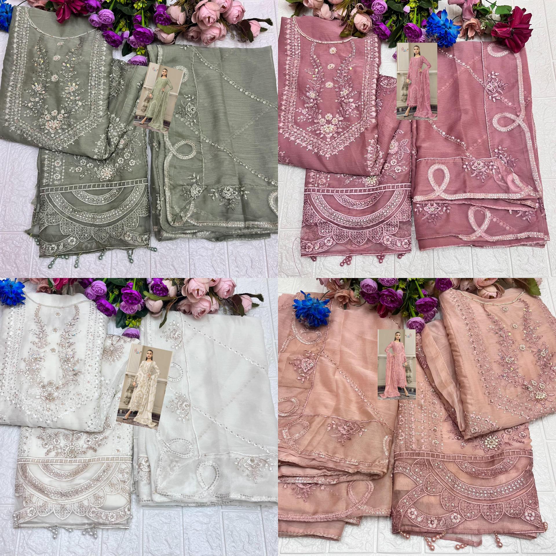 Shree fabs 5556 catalog wholesale pakistani suits online in pakistan