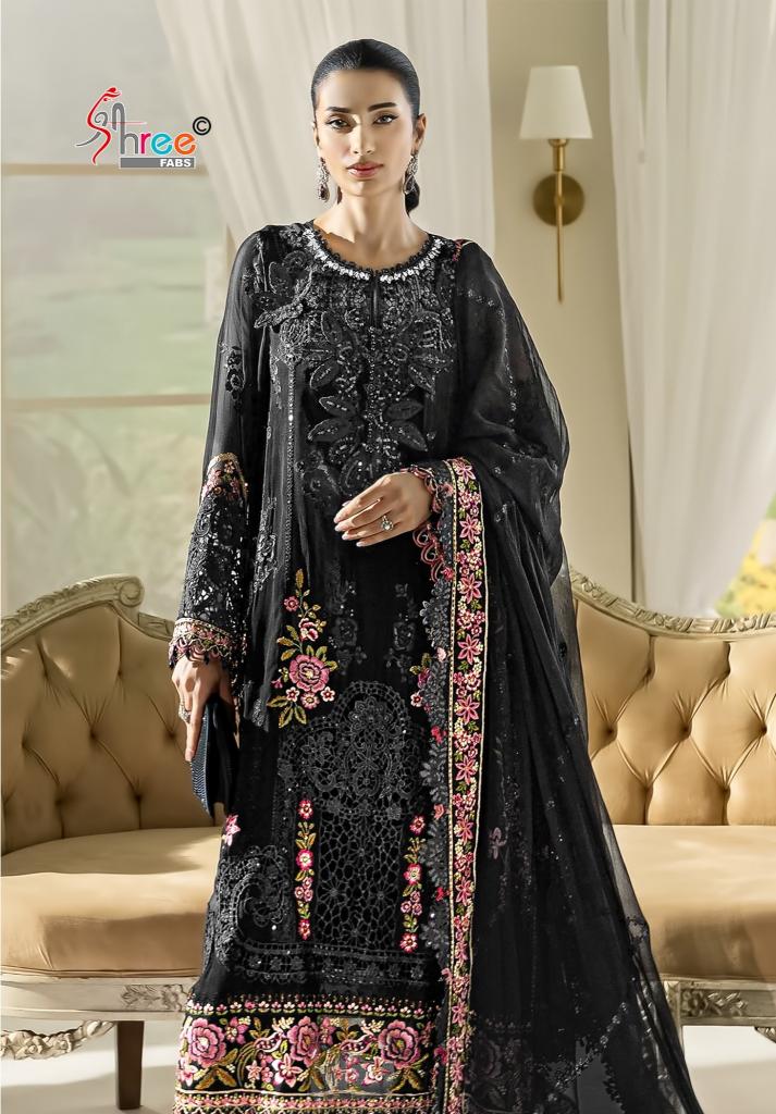 Shree fabs 5560 catalog pakistani designer suits wholesale in india