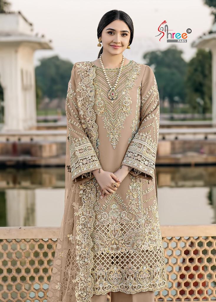 Shree Fabs 5567 E to H catalog surat pakistani suits wholesale