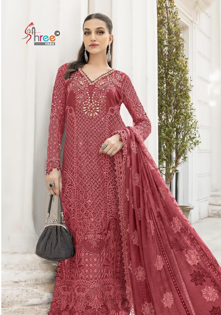 Shree Fabs 5584 catalog pakistani suit wholesaler