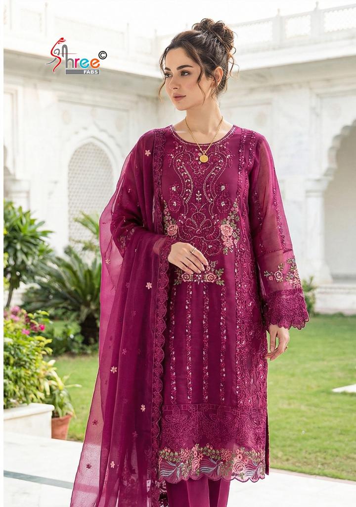Shree fabs 5587 catalog pakistani suits wholesalers in chandni chowk