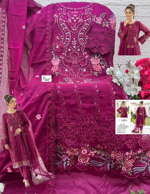 Shree fabs 5587 catalog pakistani suits wholesalers in chandni chowk