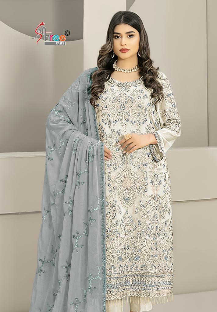 Shree fabs 5608 catalog wholesale pakistani suits in kashmir