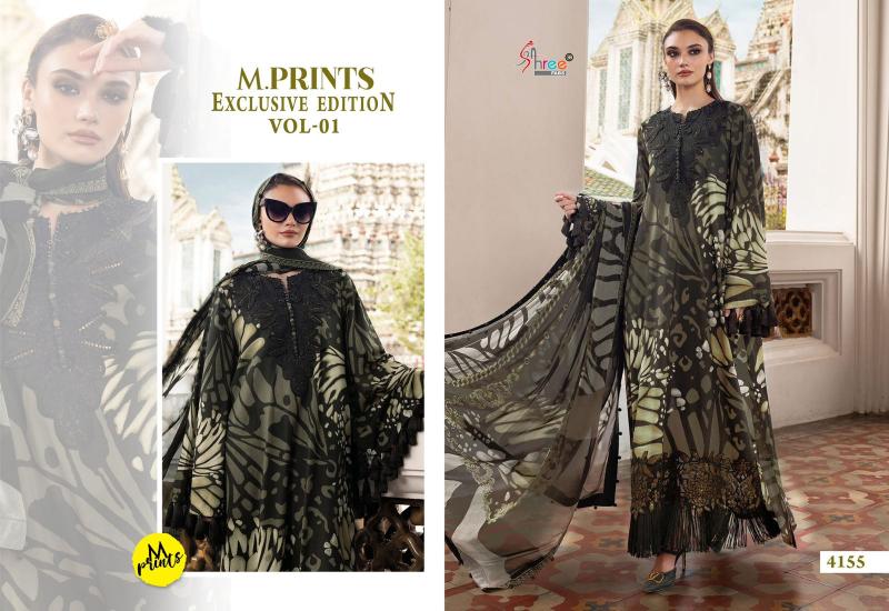 Shree fabs M Print Exclusive Edition Vol 1 catalog Cotton Dupatta pakistani suits wholesalers in india