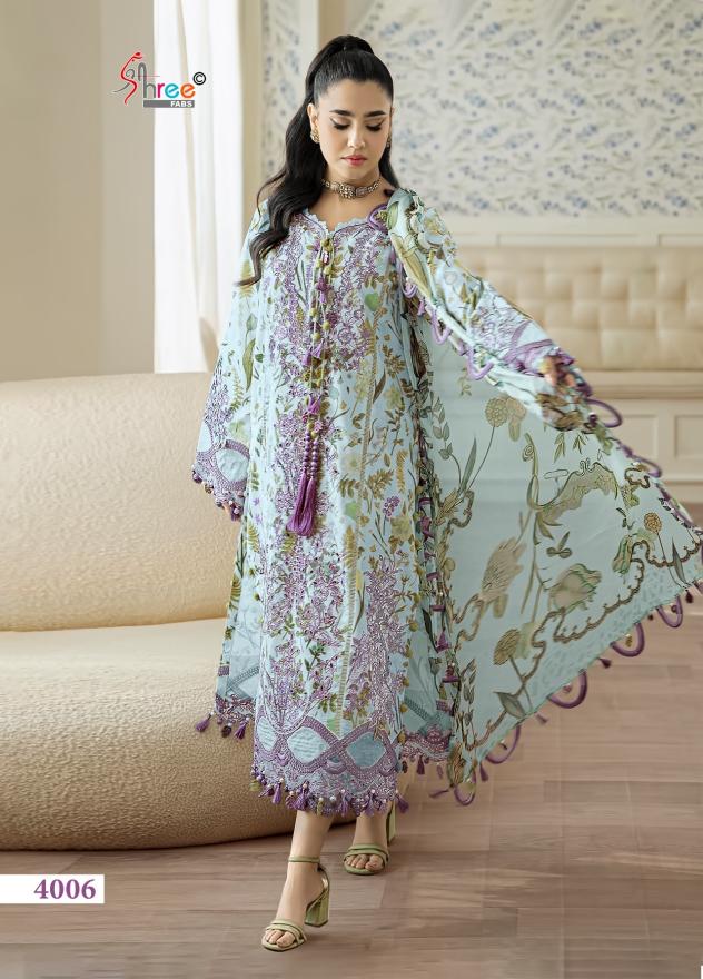 Shree Fabs Mariya B Flora vol 4 catalog Cotton Dupatta pakistani suits wholesalers in pakistan