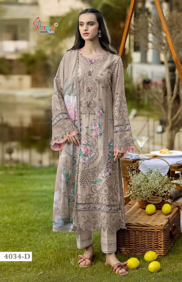 Shree fabs Ombre Lawn Collection Vol 6 catalog Chiffon Dupatta pakistani suits wholesale uk