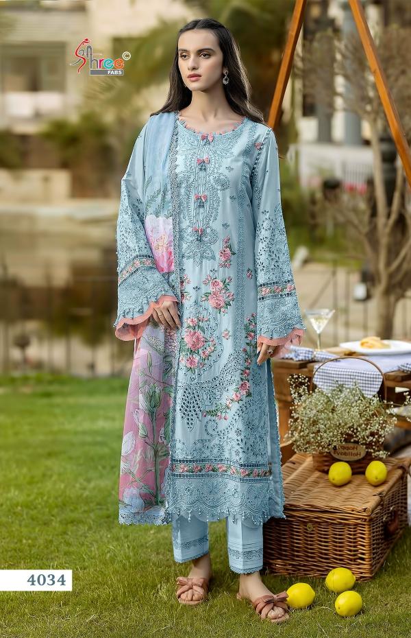 Shree fabs Ombre Lawn Collection Vol 6 catalog Cotton Dupatta pakistani suits wholesale uk