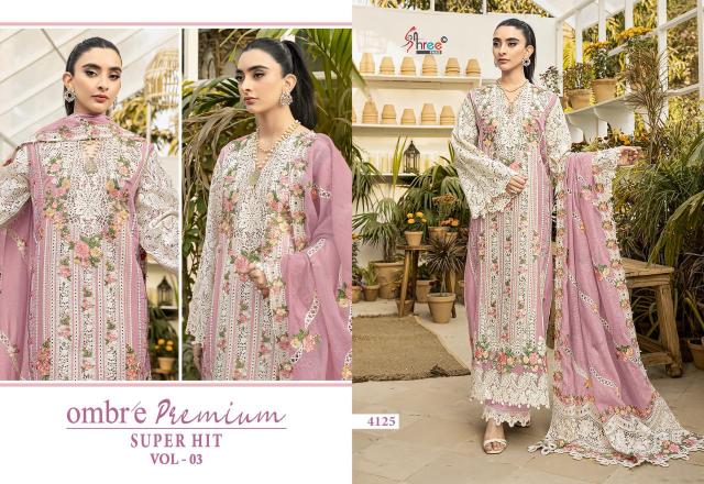 Shree Fabs Ombre Premium Super Hit Vol 3 catalog Cotton Dupatta pakistani salwar suits wholesale