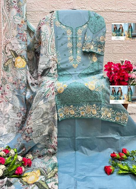 Shree Fabs Ombre Starlet Lawn Collection Vol 26 Nx catalog Chiffon Dupatta pakistani replica suits online india wholesale