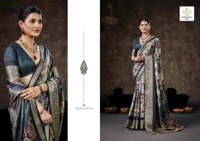 Shubh Shree Velvet Story catalog saree surat wholesale