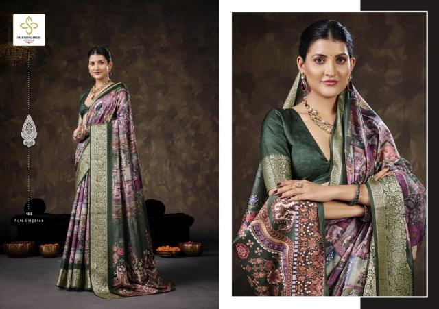 Shubh Shree Velvet Story catalog saree surat wholesale