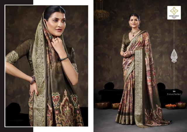 Shubh Shree Velvet Story catalog saree surat wholesale