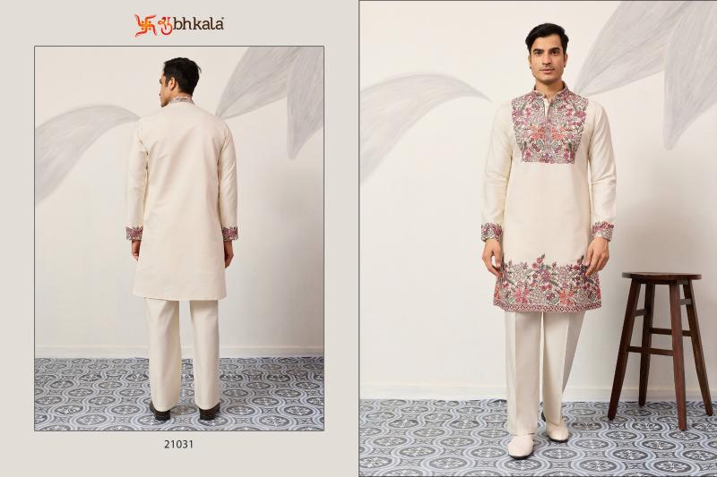 Shubhvastra Nawabi catalog mens wear kurta at wholesale rate