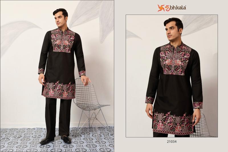 Shubhvastra Nawabi catalog mens wear kurta at wholesale rate