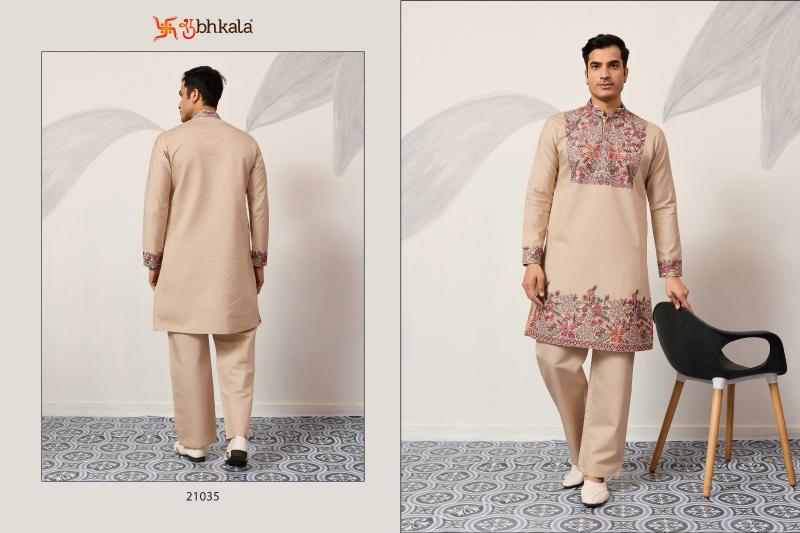 Shubhvastra Nawabi catalog mens wear kurta at wholesale rate
