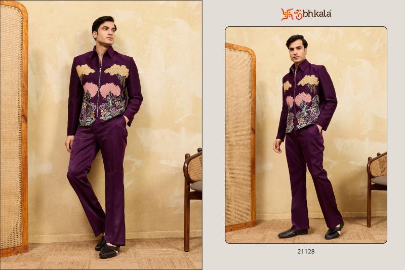 Shubhvastra Nextgen catalog mens wear Jacket And Pant in india