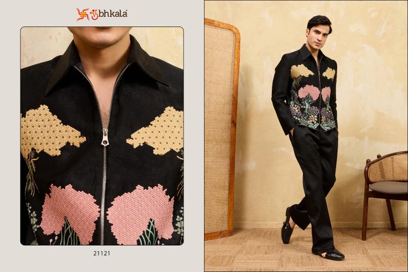 Shubhvastra Nextgen catalog mens wear Jacket And Pant in india