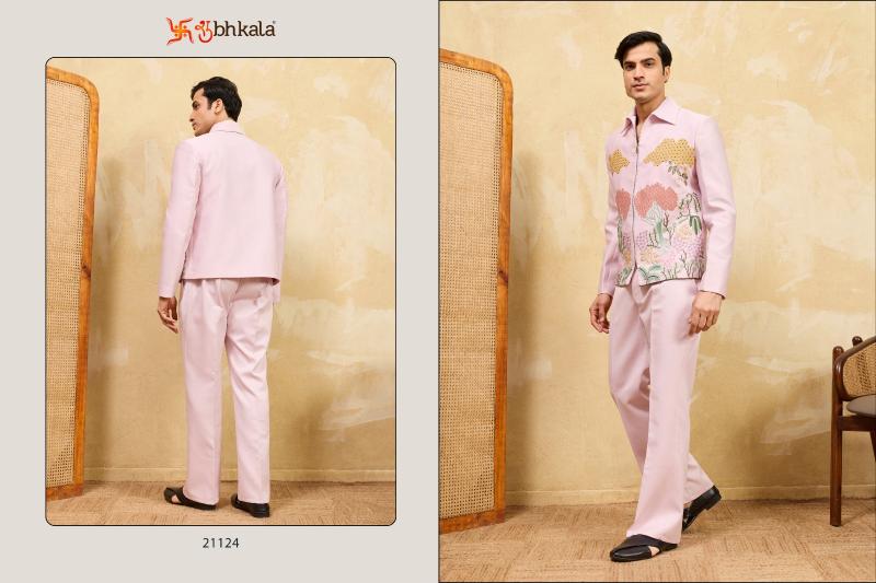 Shubhvastra Nextgen catalog mens wear Jacket And Pant in india