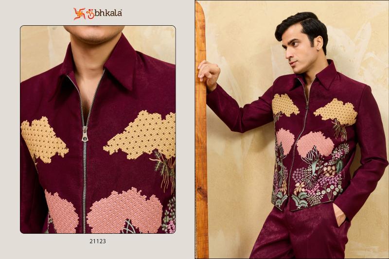 Shubhvastra Nextgen catalog mens wear Jacket And Pant in india