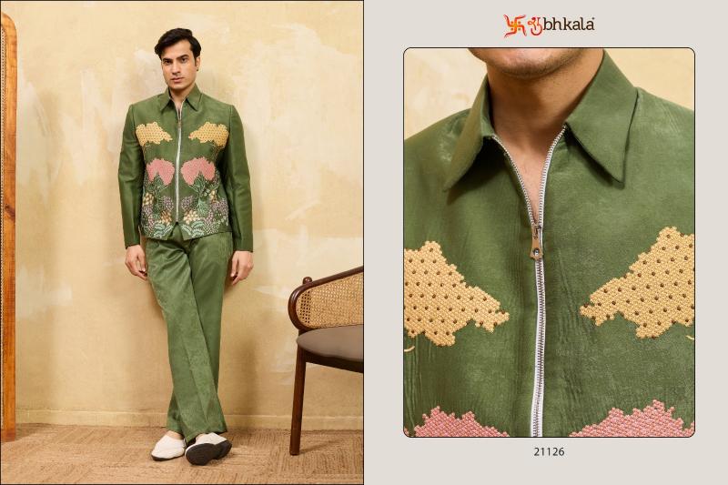 Shubhvastra Nextgen catalog mens wear Jacket And Pant in india