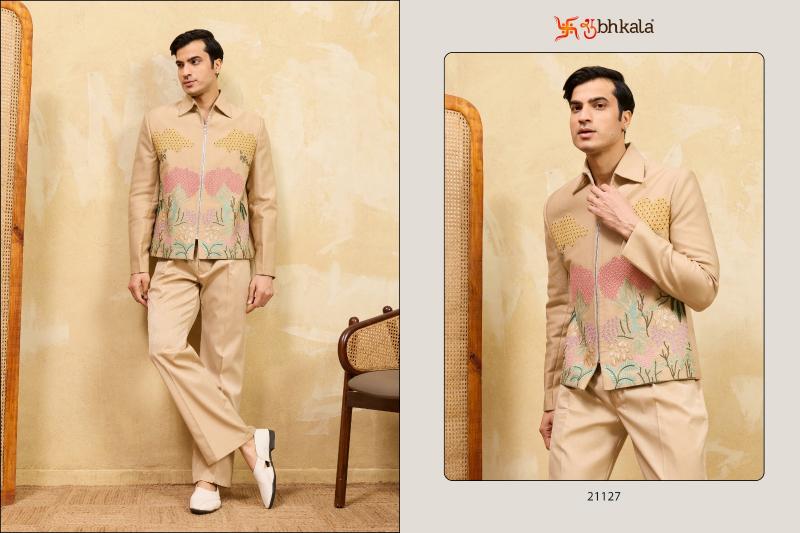Shubhvastra Nextgen catalog mens wear Jacket And Pant in india