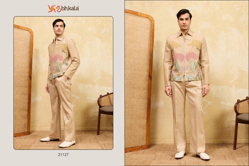 Shubhvastra Nextgen catalog mens wear Jacket And Pant in india