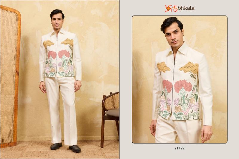 Shubhvastra Nextgen catalog mens wear Jacket And Pant in india