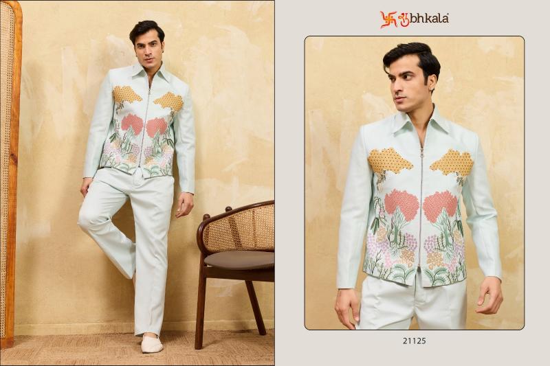 Shubhvastra Nextgen catalog mens wear Jacket And Pant in india
