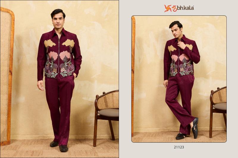 Shubhvastra Nextgen catalog mens wear Jacket And Pant in india