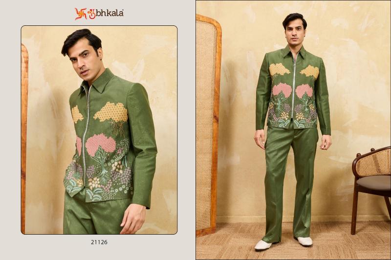 Shubhvastra Nextgen catalog mens wear Jacket And Pant in india