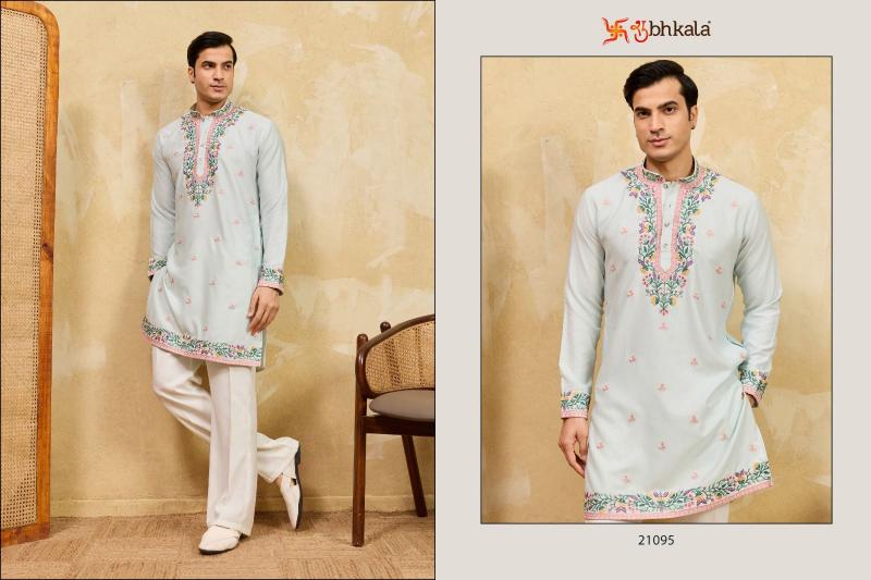 Shubhvastra Rajputana Royal Edit catalog mens kurta for festival wear