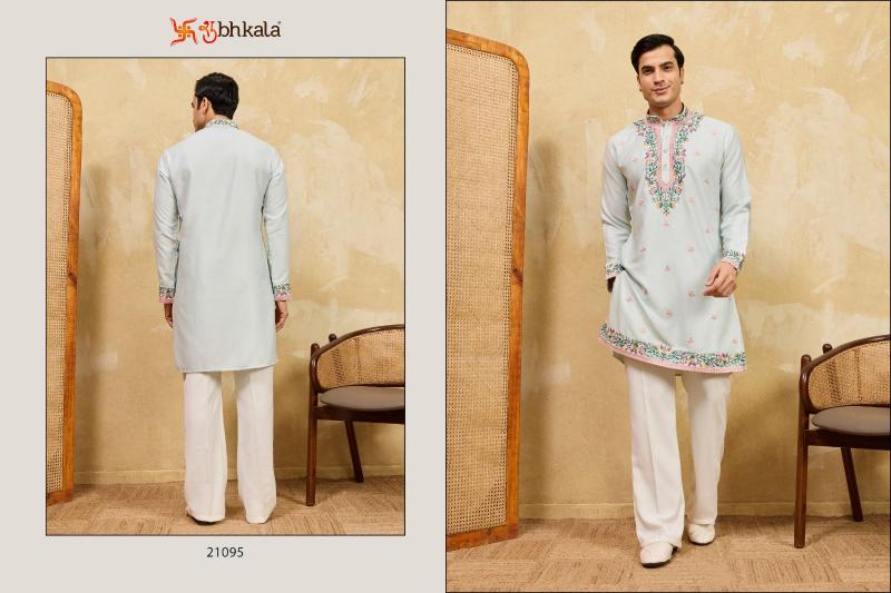 Shubhvastra Rajputana Royal Edit catalog mens kurta for festival wear