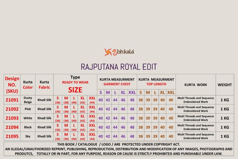 Shubhvastra Rajputana Royal Edit catalog mens kurta for festival wear