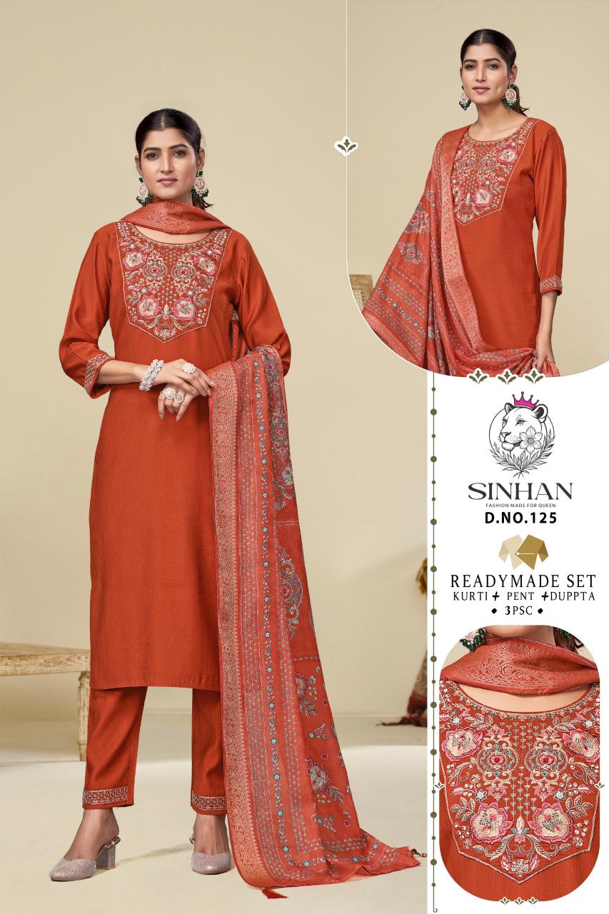 Sinhan 125 catalog kurtis wholesale in ahmedabad