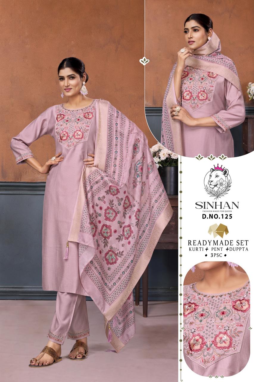 Sinhan 125 catalog kurtis wholesale in ahmedabad