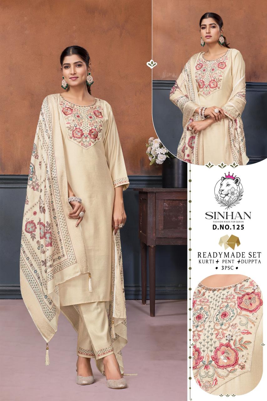 Sinhan 125 catalog kurtis wholesale in ahmedabad