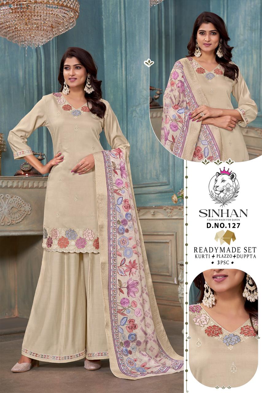Sinhan 127 catalog wholesale designer kurtis in india
