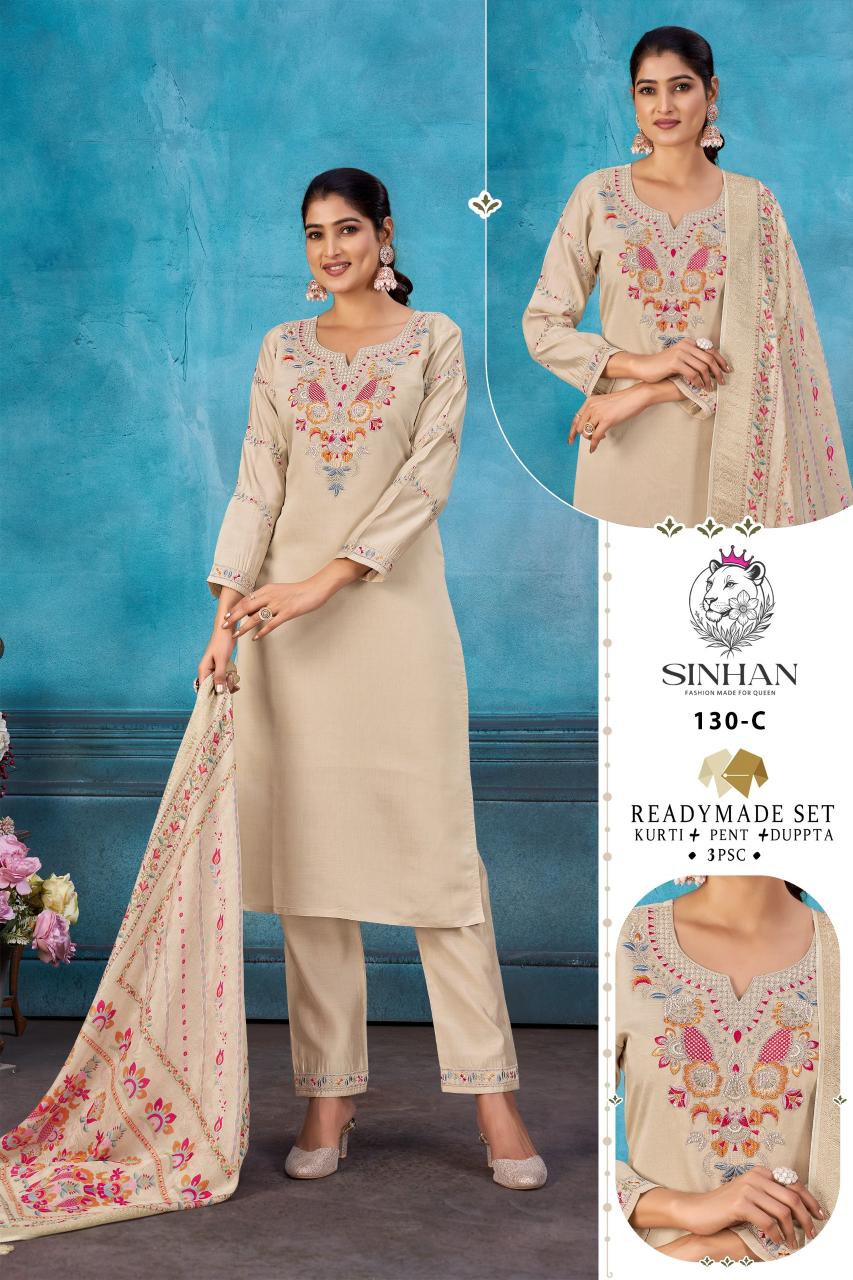 Sinhan 130 catalog kurti wholesale jhansi