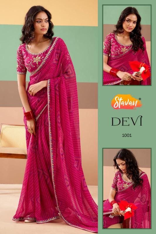 Stavan Devi catalog bollywood replica sarees wholesale
