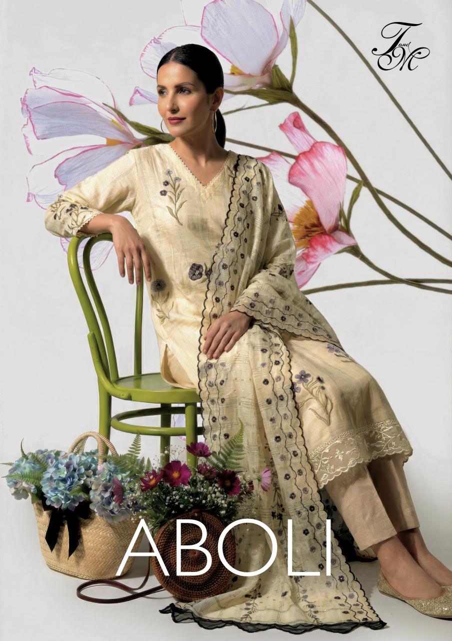 T&M Aboli catalog online wholesale salwar kameez cod available
