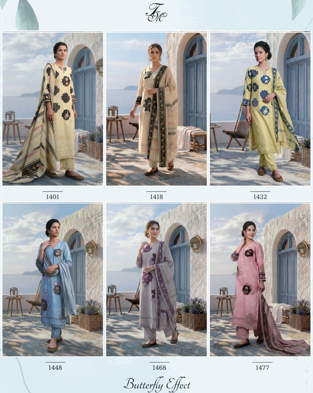 T&M Butterfly Effect catalog salwar kameez wholesale in bangalore