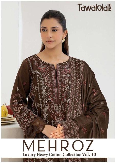 Tawakkal Mehroz vol- 10 – karachi Readymade Kurti Pant With Dupatta
