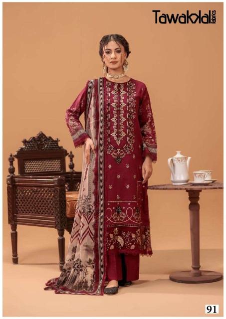 Tawakkal Mehroz vol- 10 – karachi Readymade Kurti Pant With Dupatta