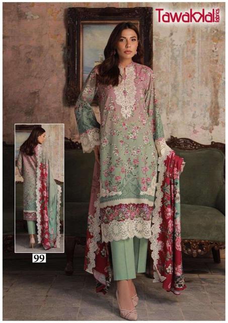 Tawakkal Mehroz vol- 10 – karachi Readymade Kurti Pant With Dupatta
