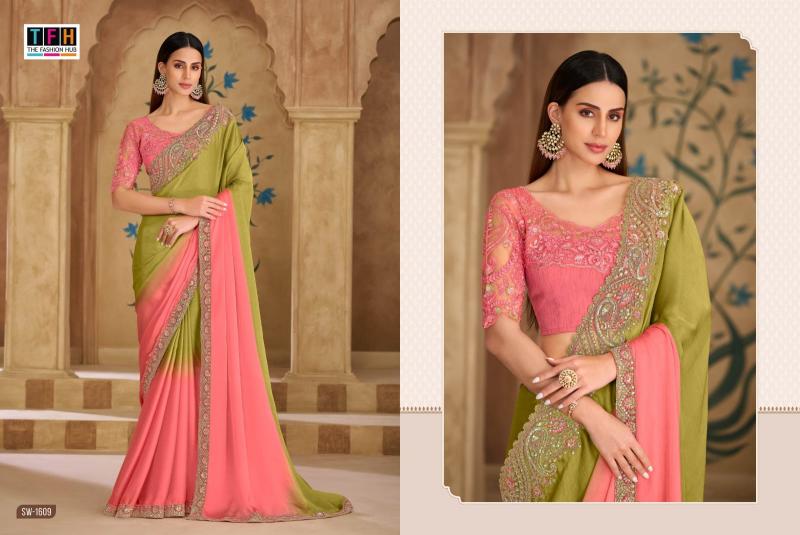 Tfh Sandalwood 16th Edition catalog wholesale designer silk sarees